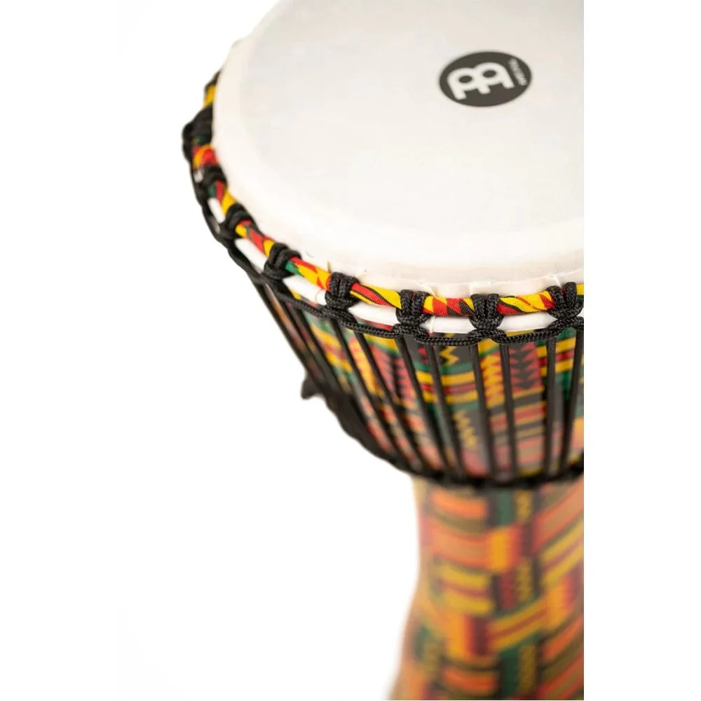 Meinl PADJ6-M-F 10" Travel Series Synthetic Head Rope Tuned Djembe - Image 6