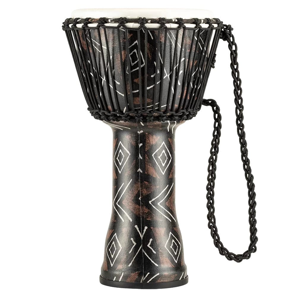 Meinl PADJ6-M-F 10" Travel Series Synthetic Head Rope Tuned Djembe - Image 7