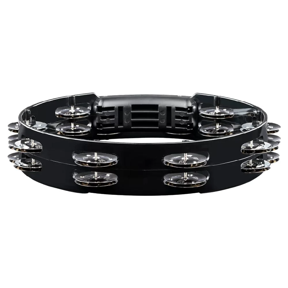 Meinl Percussion Headliner Series 10 Double Row Stainless Steel Jingles Tambourine - Image 4