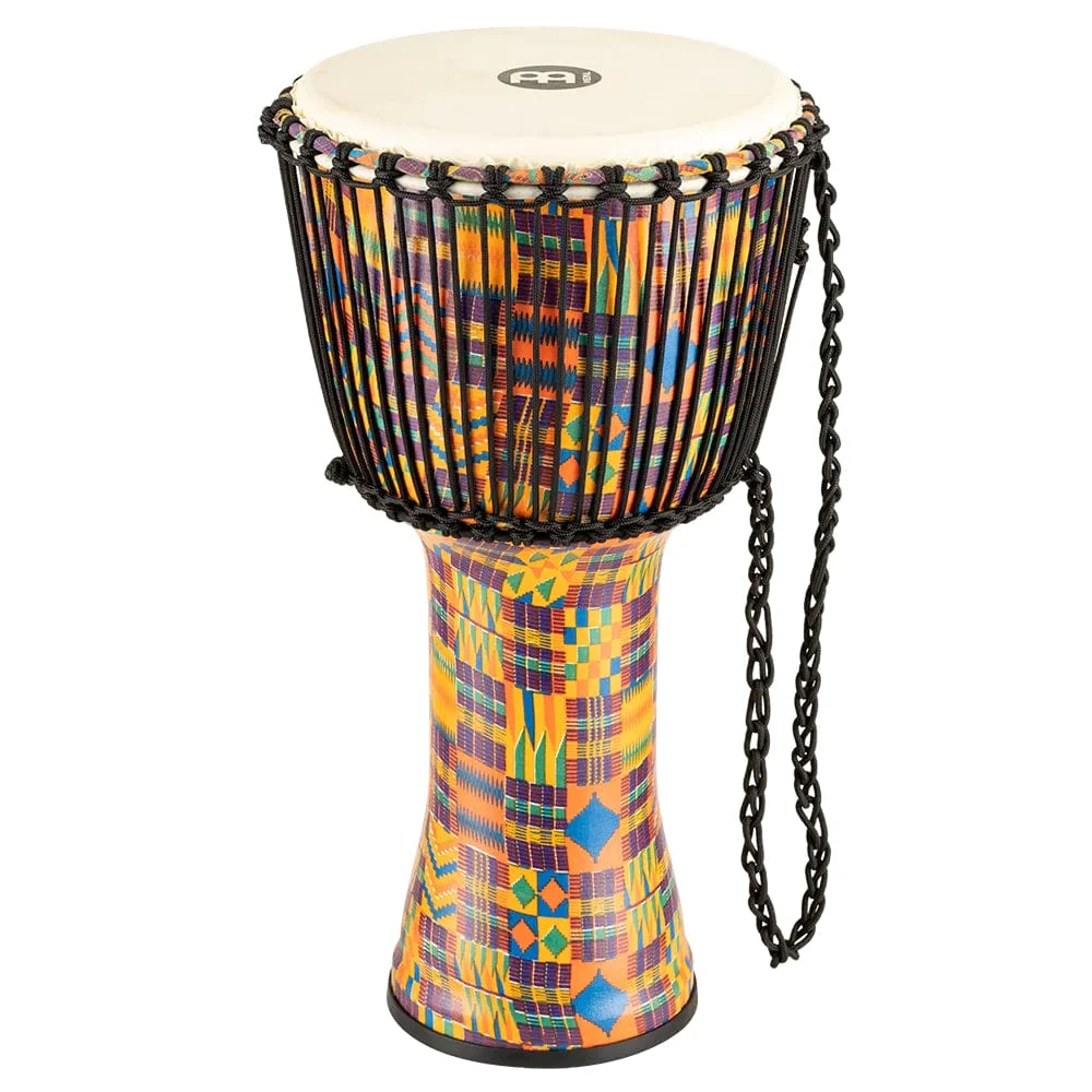 Meinl Percussion Travel Series 12 Rope Tuned Goat Skin Head Synthetic Djembe - Image 2