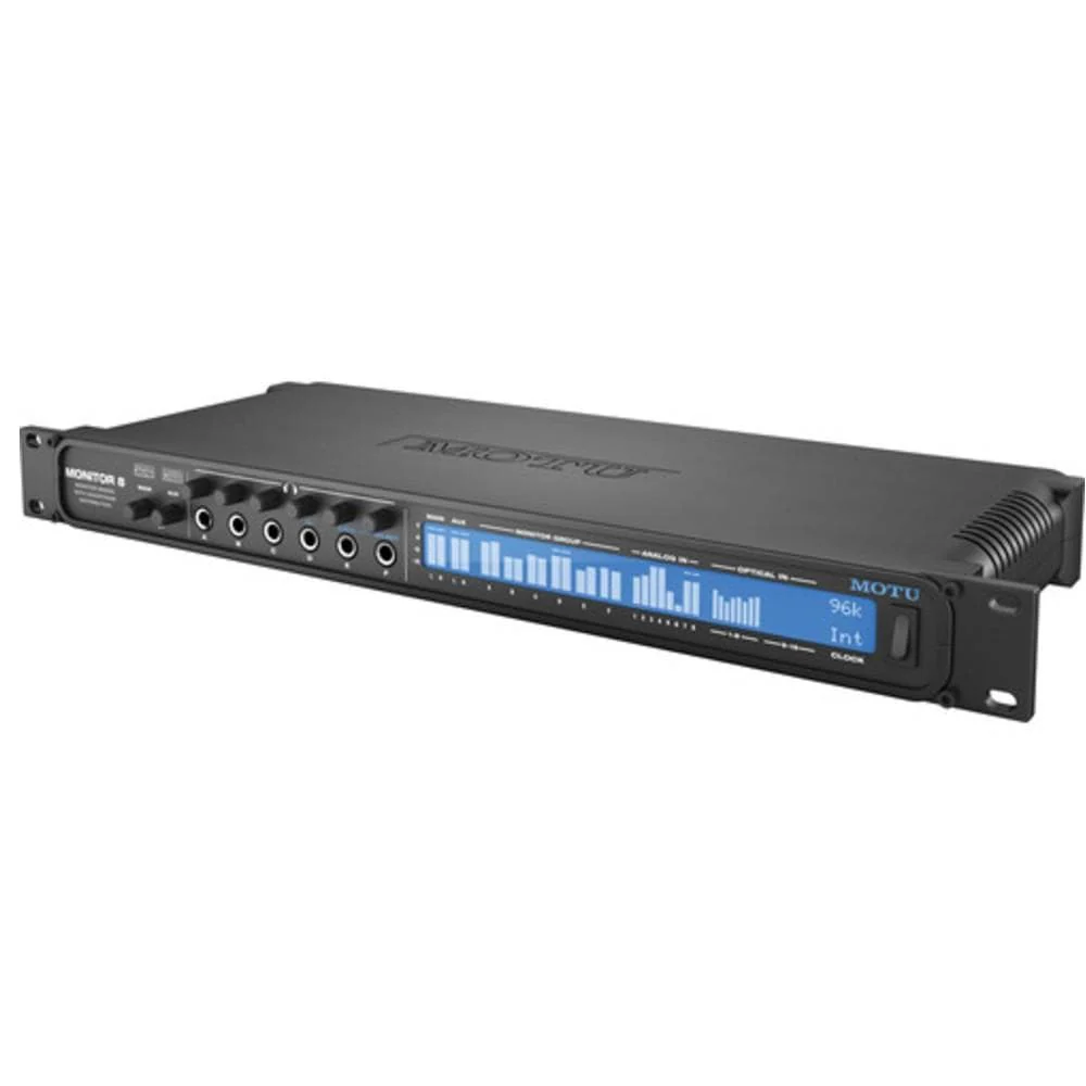 MOTU Monitor 8 - 24 x 16 x 8 Monitor Mixer, 6-Channel Headphone Amp and USB/AVB Audio Interface - Image 3