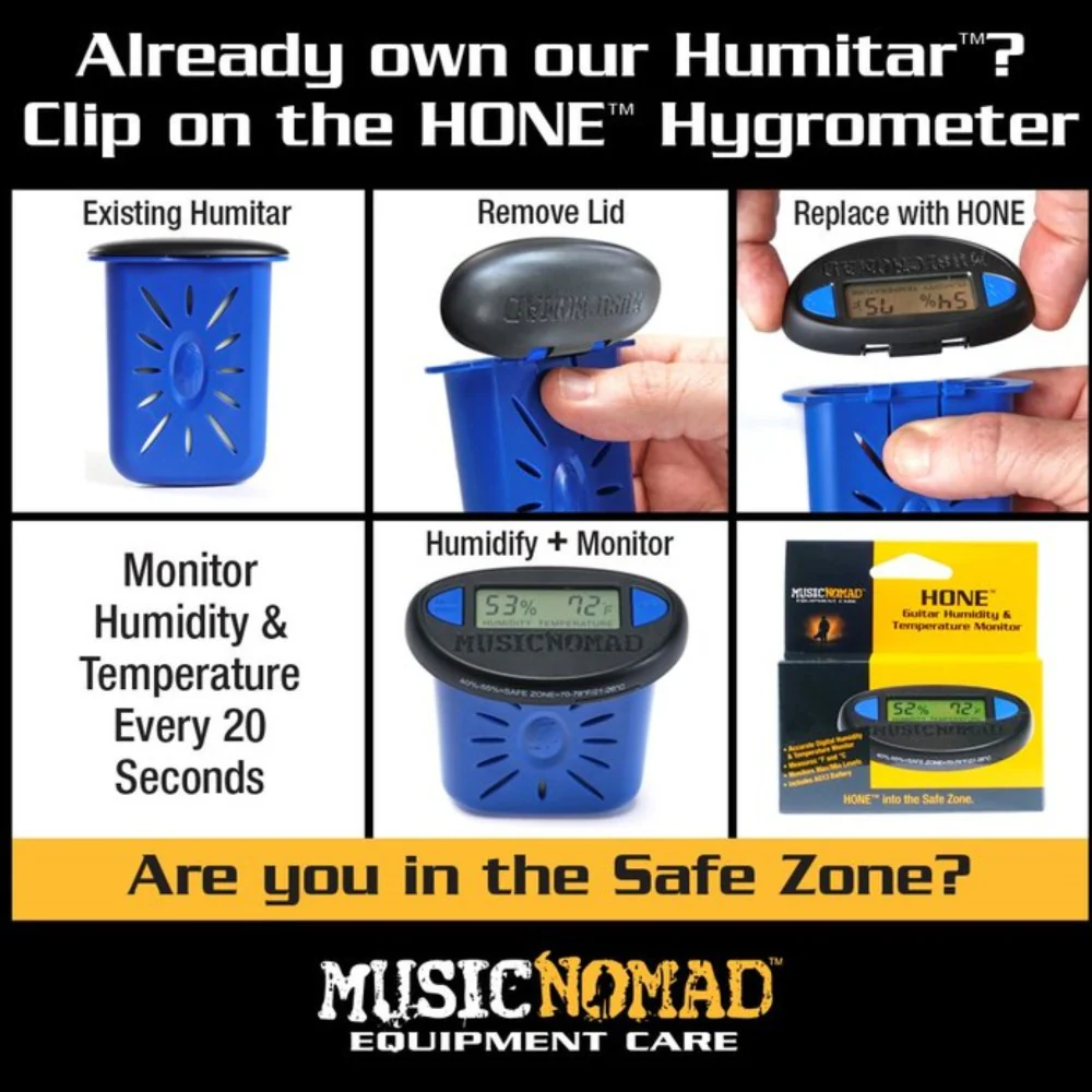 Music Nomad MN300 Acoustic Soundhole Humidifier - Image 7
