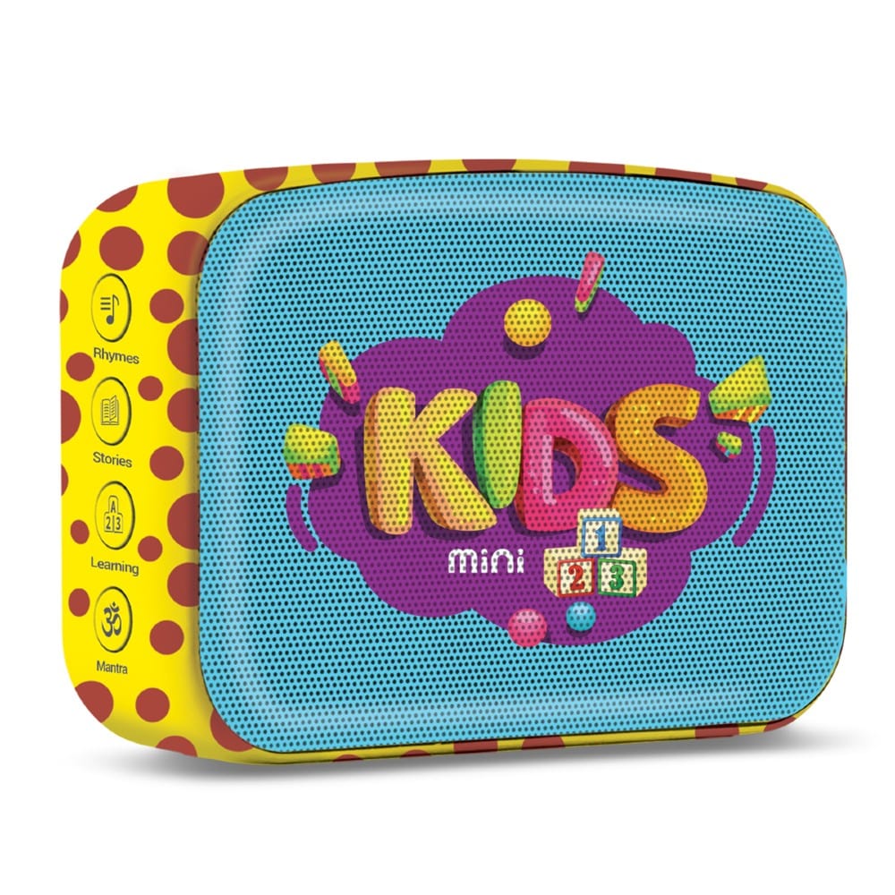 Saregama Carvaan Mini Kids Portable Music Player With Bluetooth/FM/AM/AUX- Baby Blue