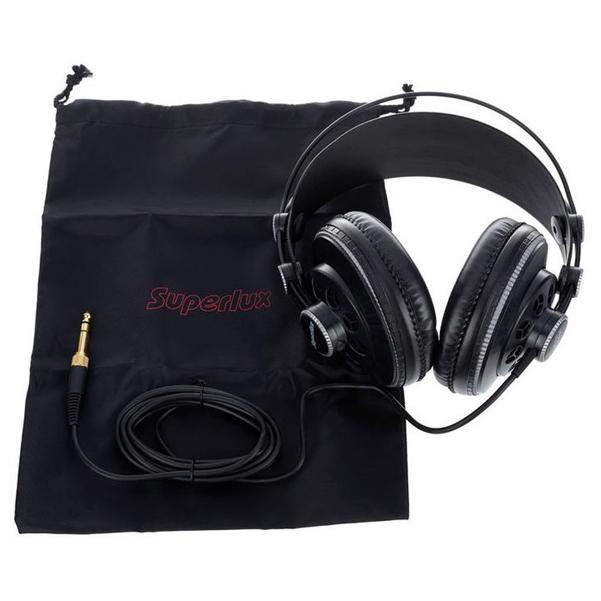 Superlux HD681B Semi-C Professional Monitoring Headphones - Image 4