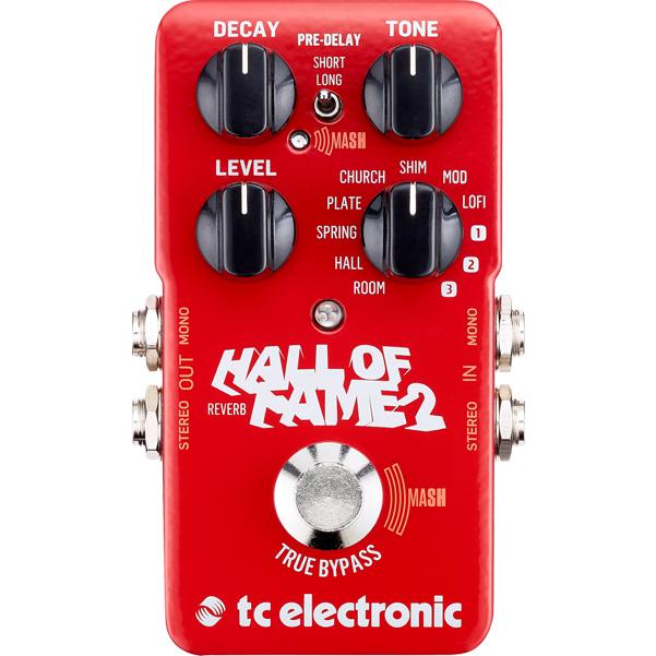 T.C. Electronic Hall Of Fame 2 Reverb Guitar Effects Pedal