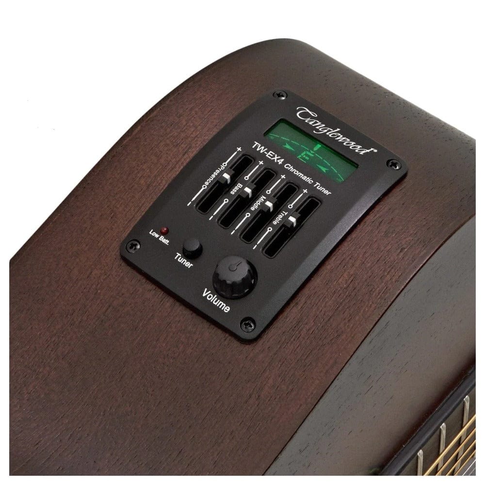 Tanglewood Crossroads Series TWCR SFCE Superfolk Cutaway Electro Acoustic Guitar - Image 3