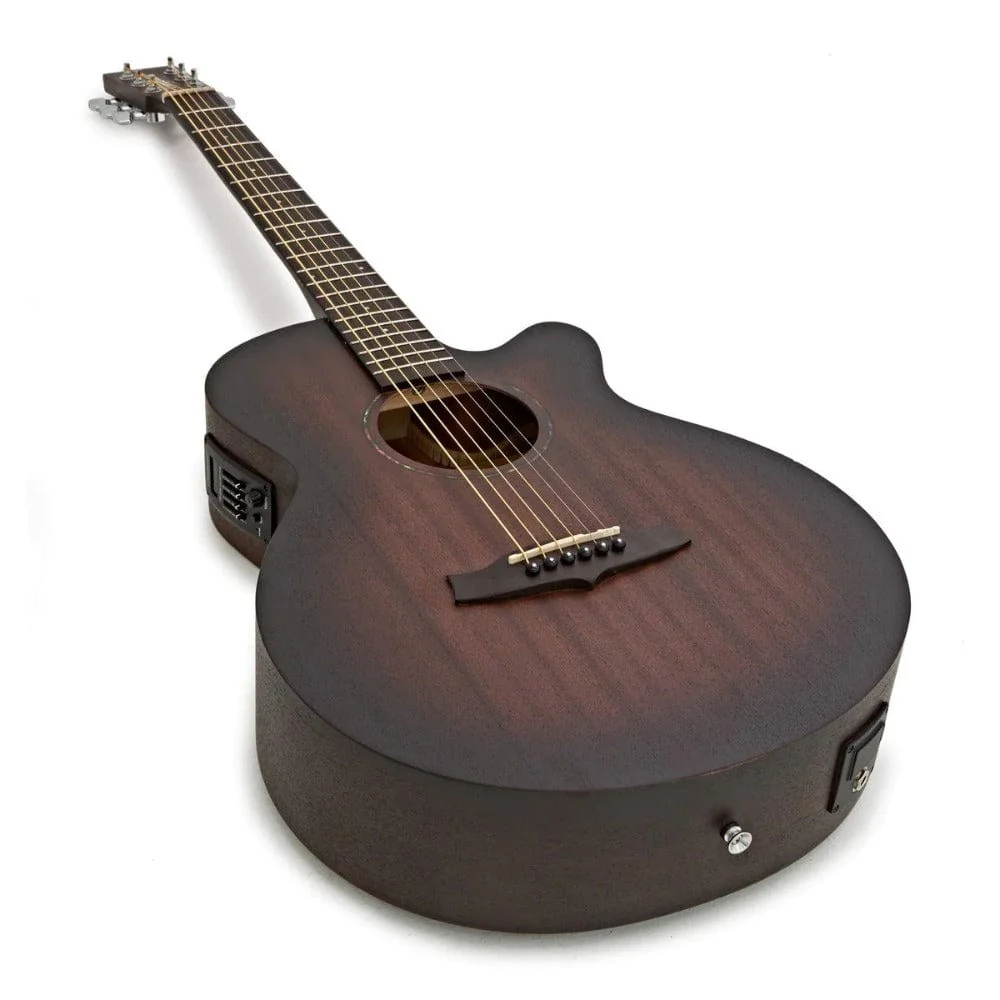 Tanglewood Crossroads Series TWCR SFCE Superfolk Cutaway Electro Acoustic Guitar - Image 4