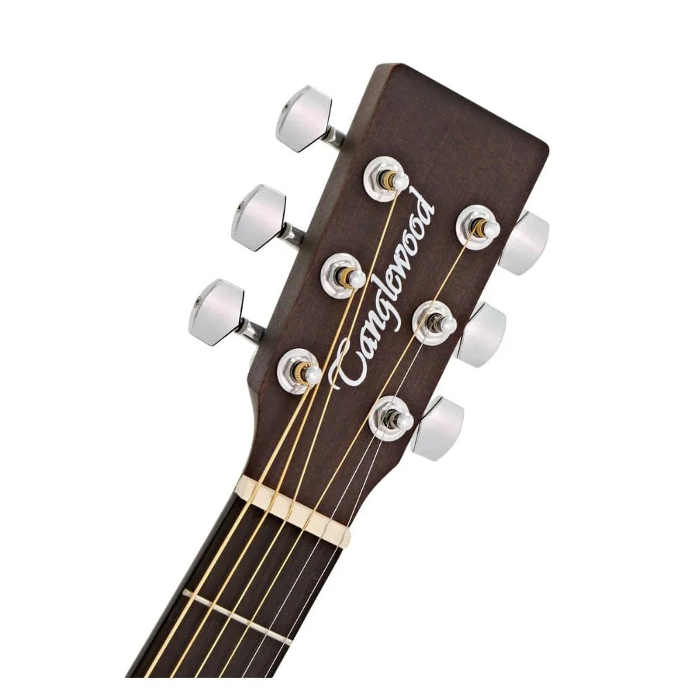 Tanglewood Crossroads Series TWCR SFCE Superfolk Cutaway Electro Acoustic Guitar - Image 5
