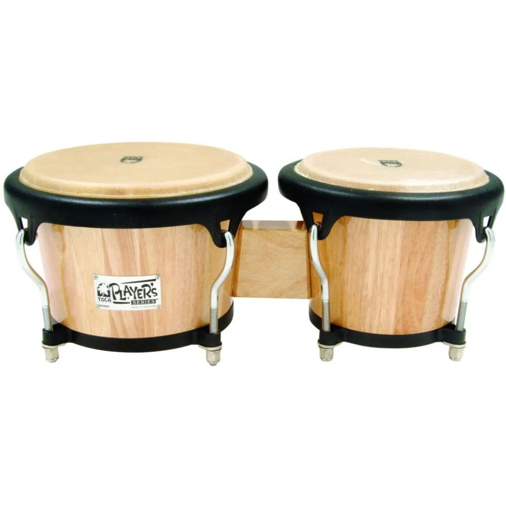 Toca 2600N Players Wood Bongos - Natural