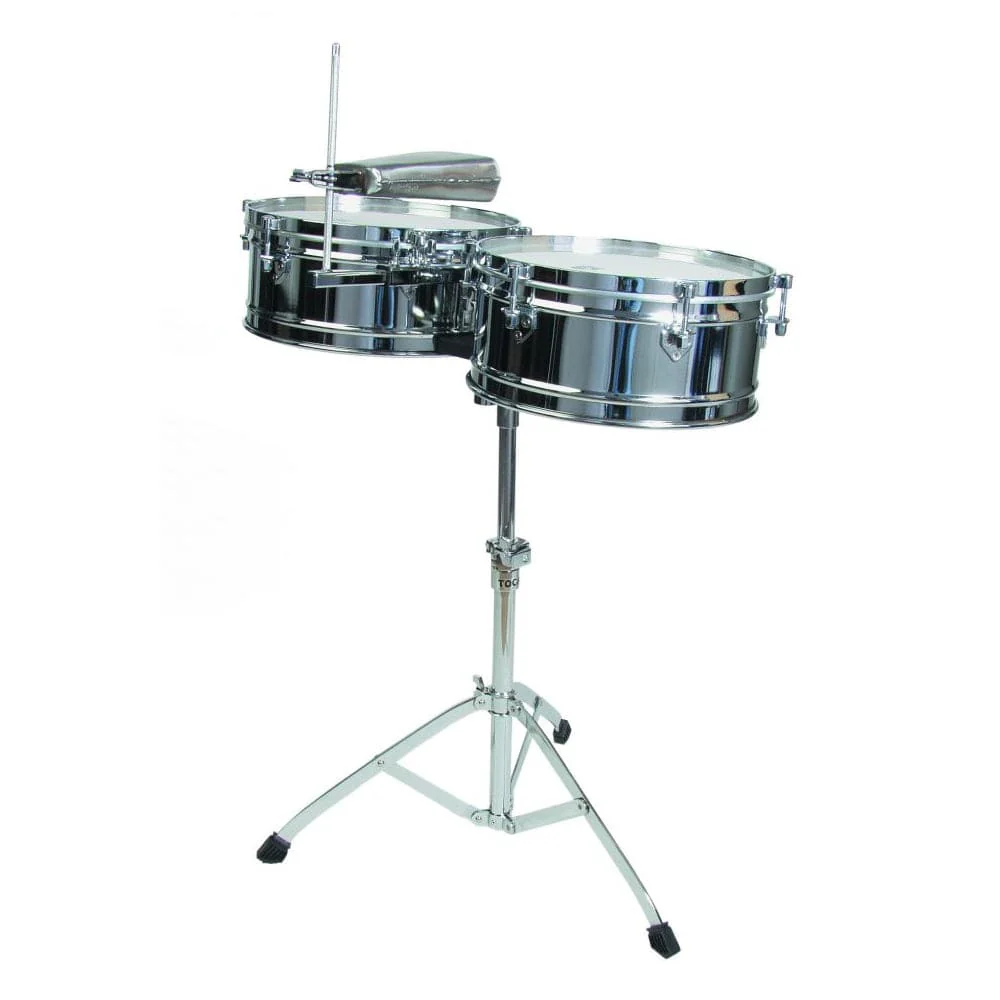 Toca Percussion Elite Series14 Inch & 15 Inch Steel Timbale