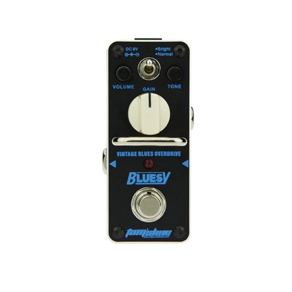Tomsline ABY-3 Bluesy Vintage Blues Guitar Overdrive Effects Pedal