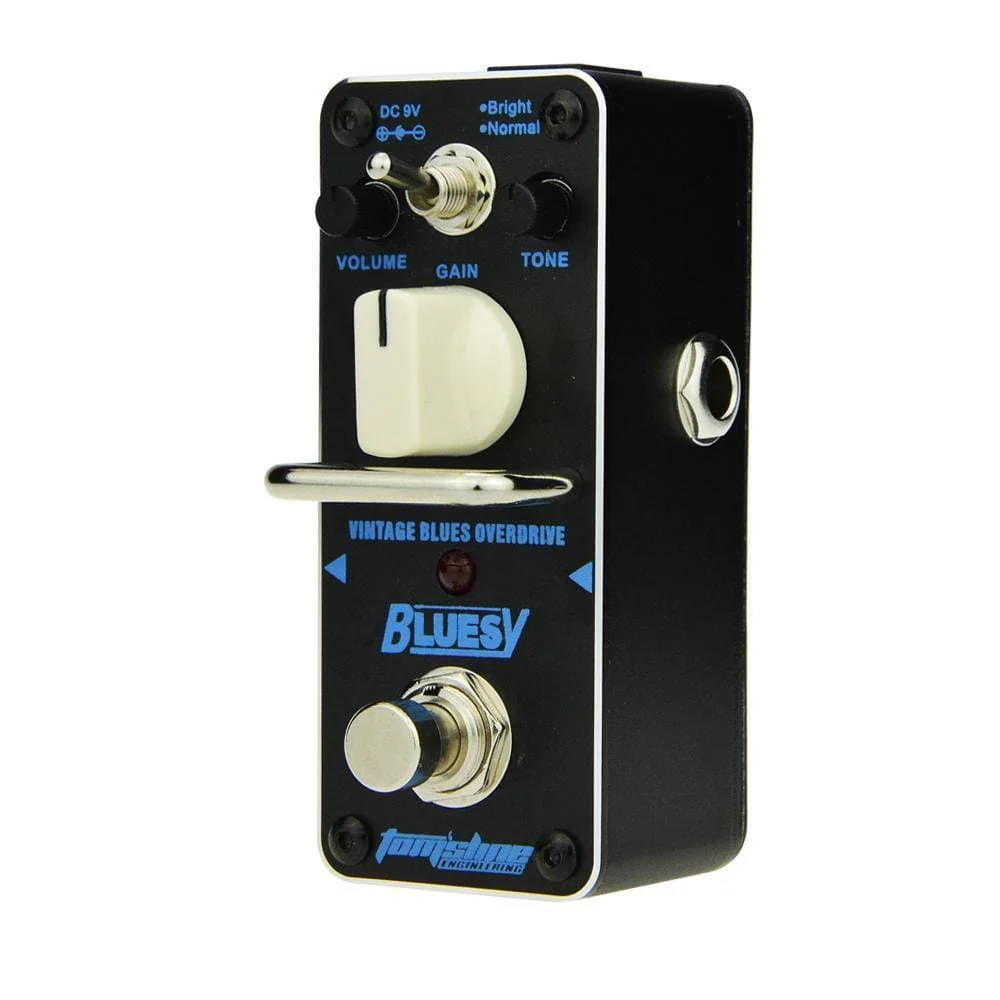 Tomsline ABY-3 Bluesy Vintage Blues Guitar Overdrive Effects Pedal - Image 2