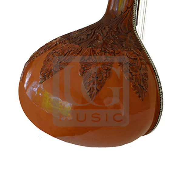 Ultimate Guru Kharaj Pancham Concert Grade Sitar - Image 6