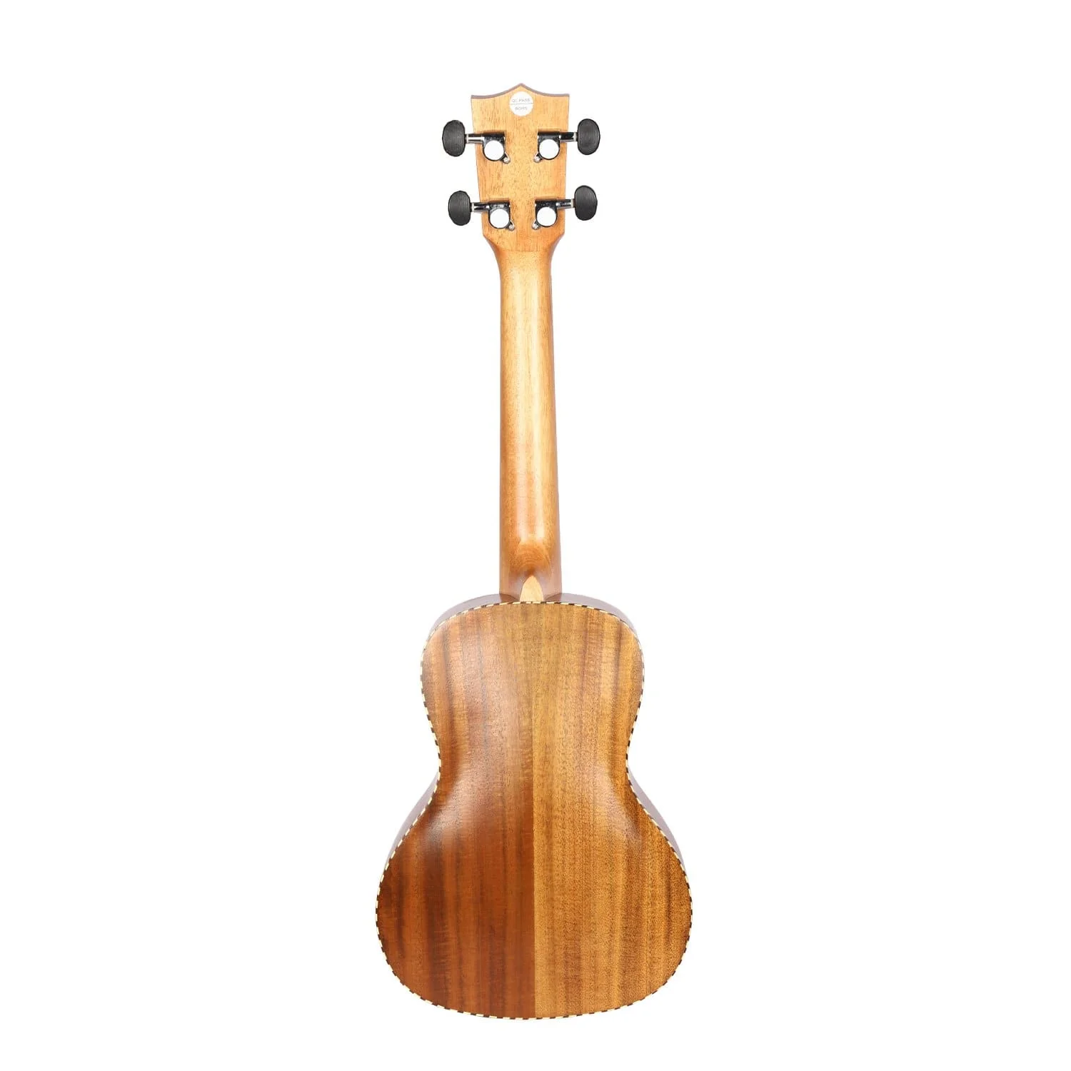 Vault UK-190 Rosetta Koa Concert Ukulele With Gig Bag, Polishing Cloth and Tuner - Image 4