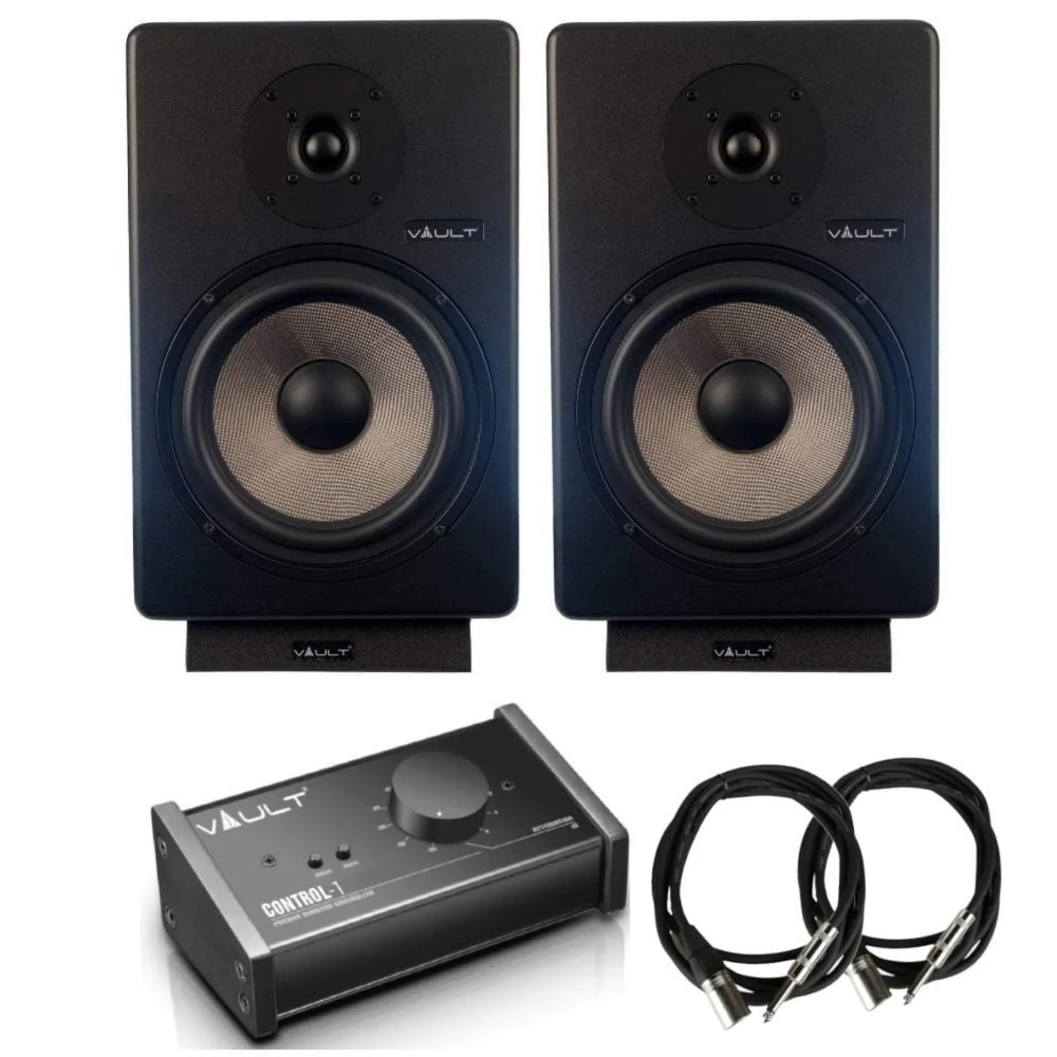 Vault C8 8" Powered Studio Monitors With Isolation Foam Pads - Image 15