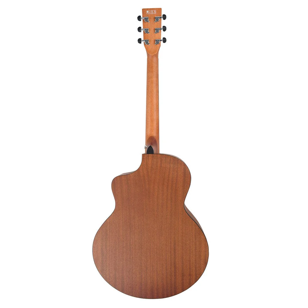 Vault EA40 41 inch Premium Solid Spruce-Top Cutaway Acoustic Guitar - Image 15