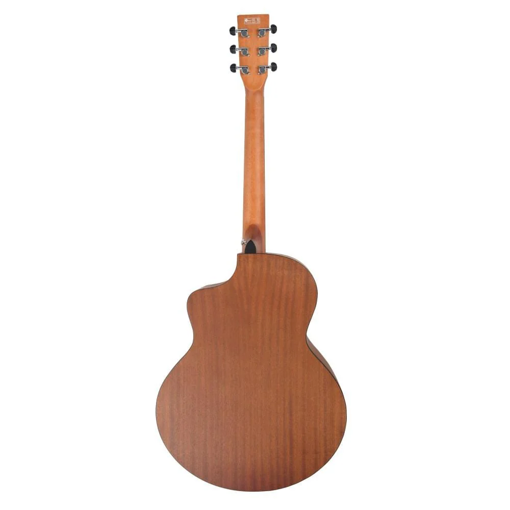 Vault EA40 41 inch Premium Solid Spruce-Top Cutaway Acoustic Guitar - Image 50