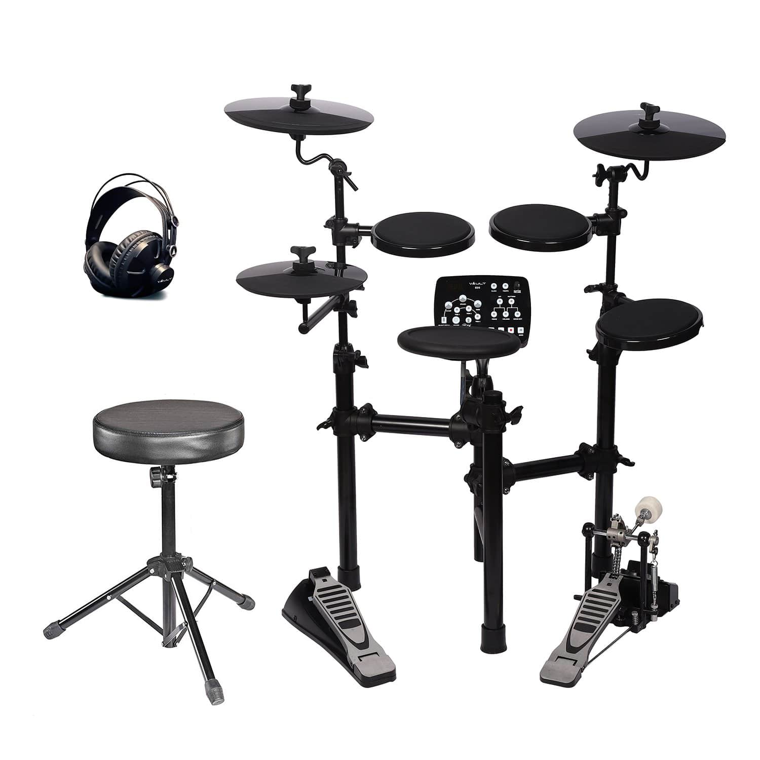 Vault ED-5 USB 7 Piece Electronic Drum Kit - Image 4