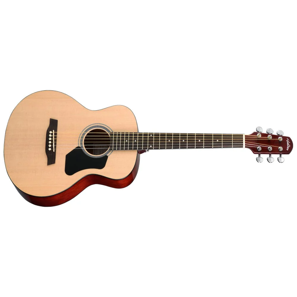 Walden T350 Standard 7/8 Sized Travel Body Acoustic Guitar With Bag - Image 2