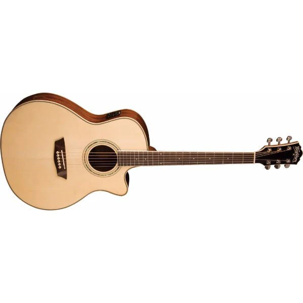 Washburn WCG18CE Comfort Grand Auditorium Acoustic Electric Guitar