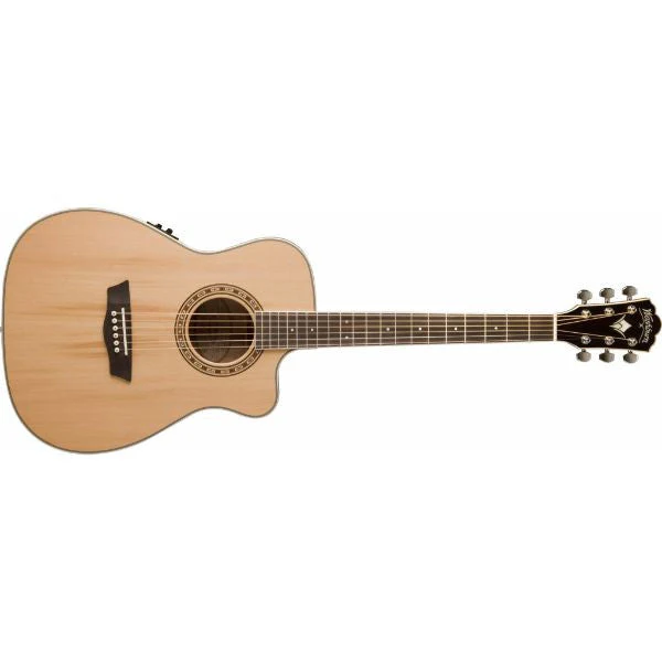 Washburn WF11SCE Folk Cutaway Acoustic-Electric Guitar