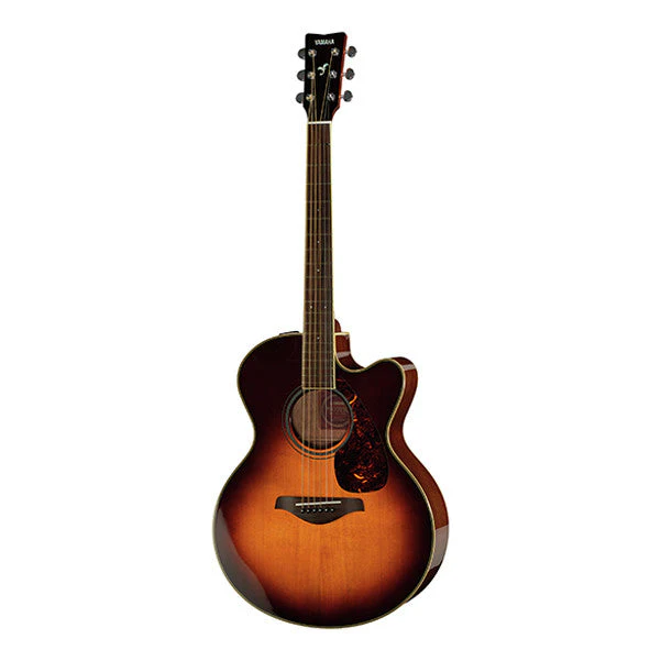 Yamaha FJX720SC Cutaway Electro Acoustic Guitar - Brown Sunburst
