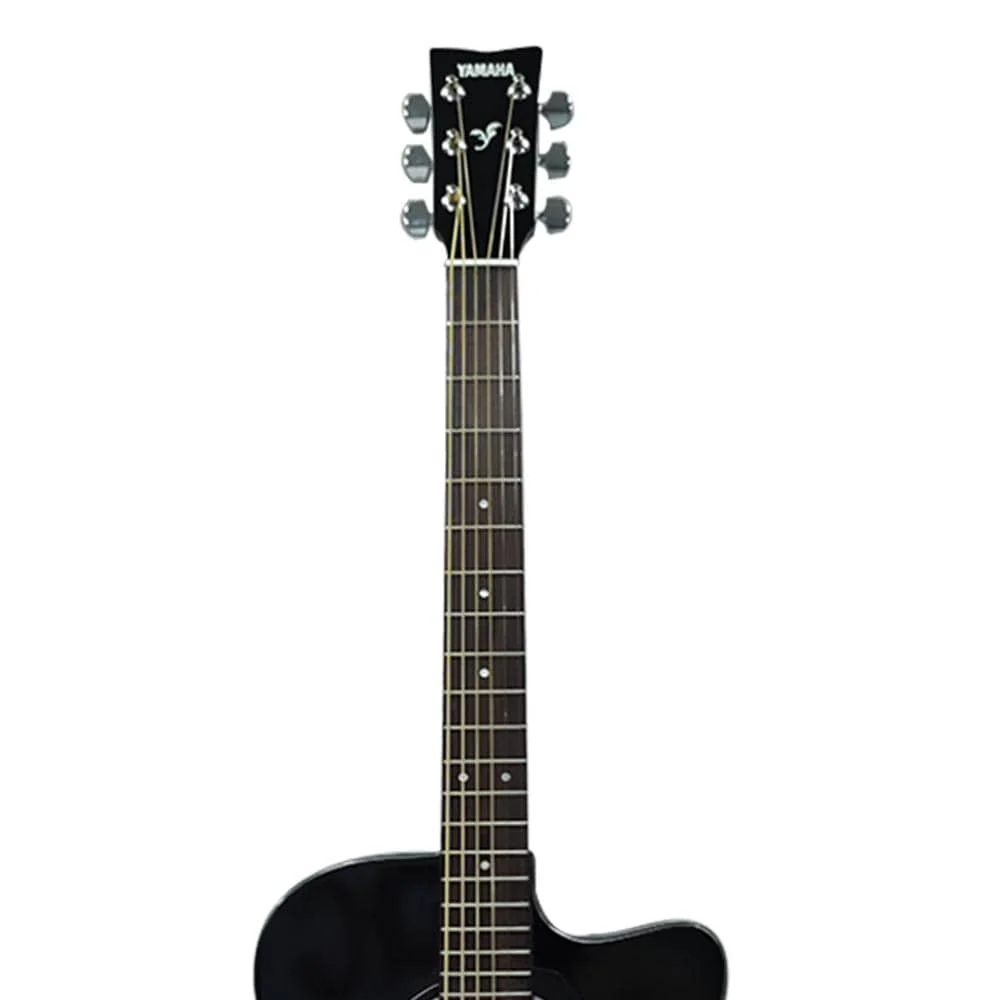 Yamaha FS80C Concert Cutaway Acoustic Guitar with Strap, Picks & Ebook - Image 14