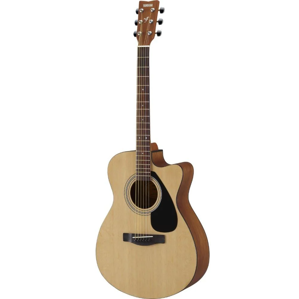 Yamaha FS80C The Ultimate Concert Body Cutaway Acoustic Guitar with Gigbag, Strap, Picks & Ebook - Image 2