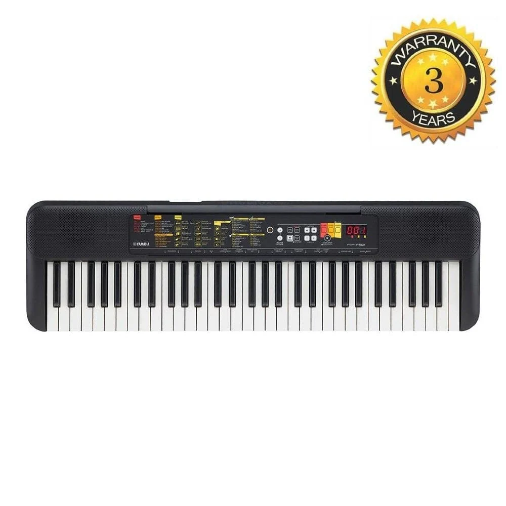 Yamaha PSR-F52 61 Keys Portable Keyboard Bundle - Image 2